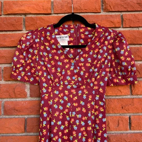 70s cottagecore sundress - Picture 3 of 11